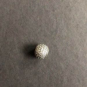 Pandora clear cubic zirconia bead